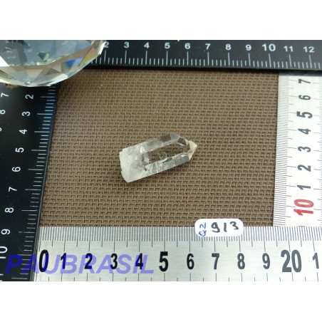 Pointe en Cristal de Roche Q Extra pour lithothérapie 12gr Pointe en Cristal de Roche Q Extra pour lithothérapie 12gr