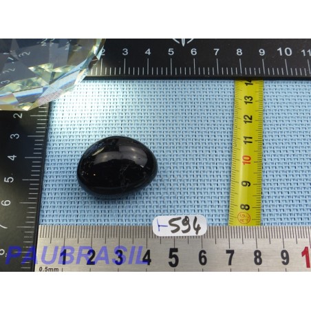 Tourmaline Noire Schorl en Pierre roulée de 24g Q Extra