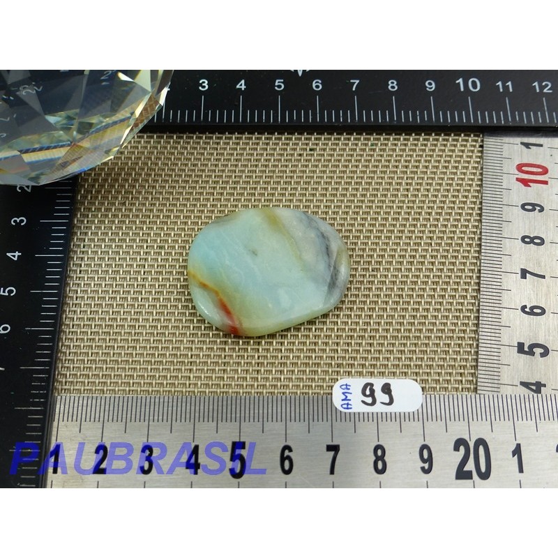 Amazonite Inde Pierre Plate Fine Q Extra 11gr