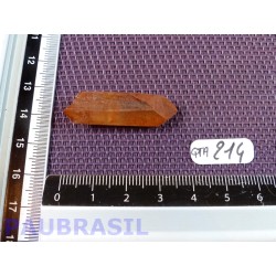 Pointe de Quartz Tangerine de 5gr guérisseur doré Brésil
