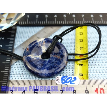 Pi Donut Sodalite ou Ackmanite Q Extra 4cm Pi Donut Sodalite ou Ackmanite Q Extra 4cm