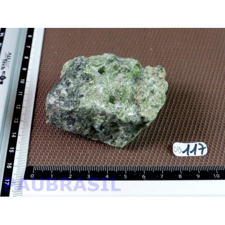 Diopside - Chrome diopside en pierre brute de 169gr