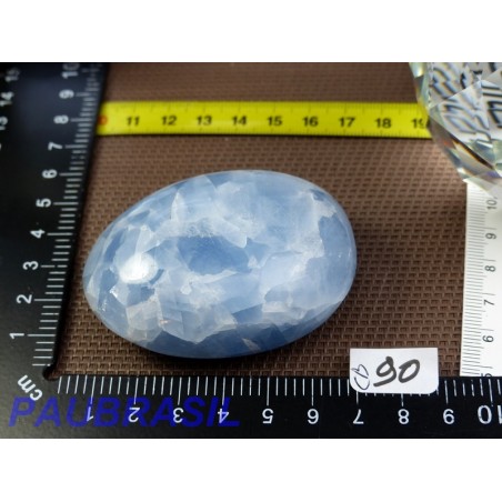 Calcite Bleue en Pierre Polie 120gr
