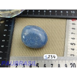 Quartz Bleu - aventurine bleue en Pierre Roulée de 54g
