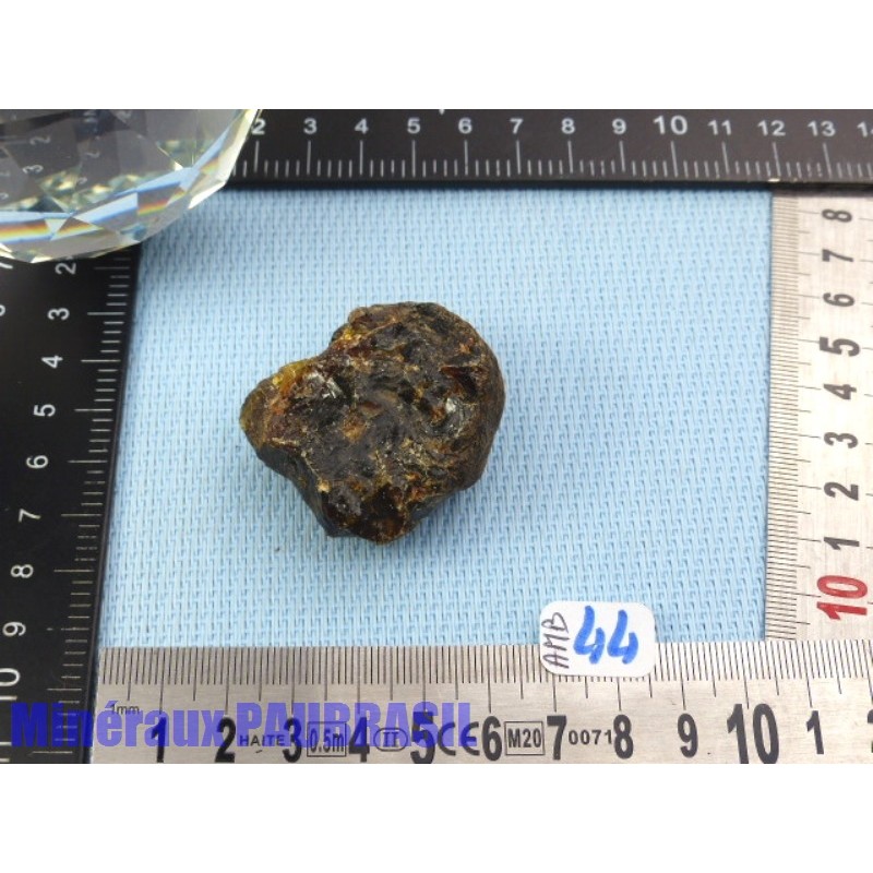 Ambre bleu de Sumatra pierre brute Q Extra 20gr50