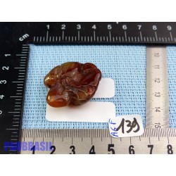 Agate de Feu en pierre semi roulée 15gr