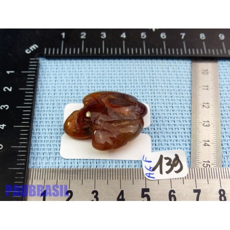 Agate de Feu en pierre semi roulée 15gr