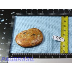 Agate Crazy Lace en pierre plate de 18gr