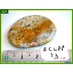 Agate Crazy Lace en pierre plate fine de 10gr Q Extra