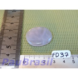 Fluorite mauve de France en mini pierre plate 6g