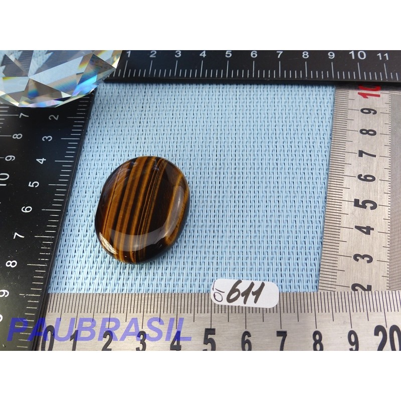 Oeil de Tigre en Pierre plate 20g Q Extra