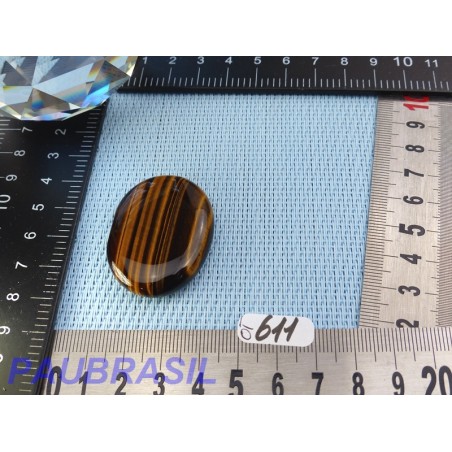 Oeil de Tigre en Pierre plate 20g Q Extra Oeil de Tigre en Pierre plate 20g Q Extra