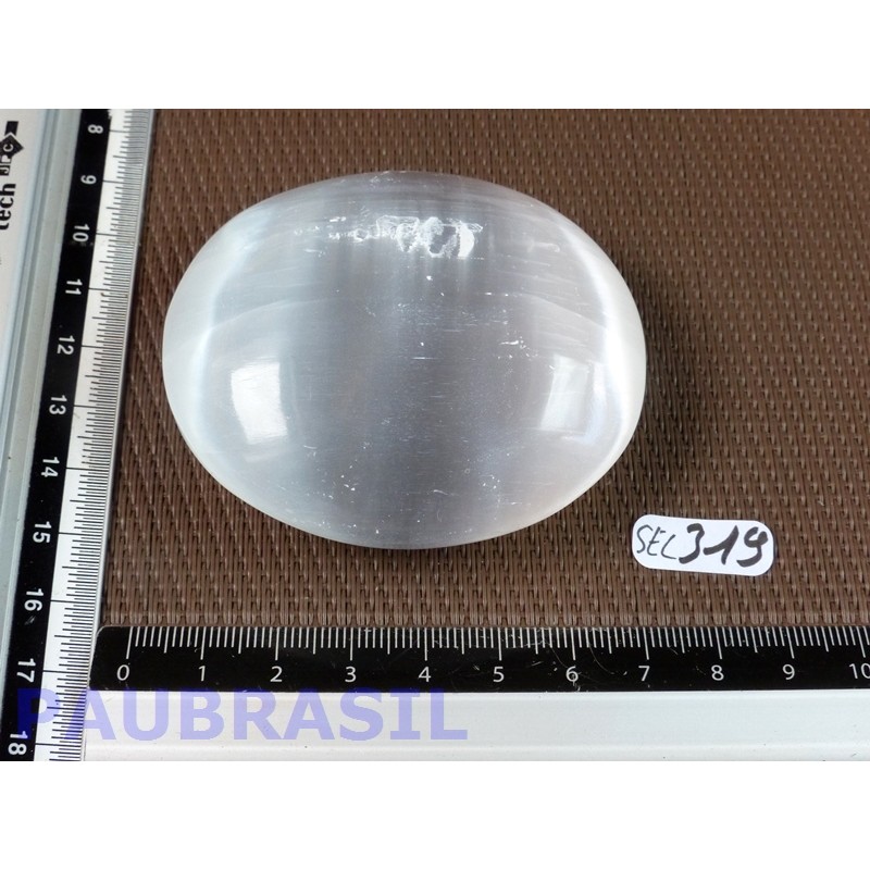 Selenite - Gypse fibreux en savonnette de 120g