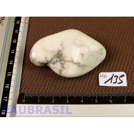 Howlite Véritable en Pierre Roulée 42g