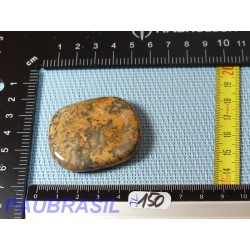 Jaspe leopard en pierre plate de 31gr