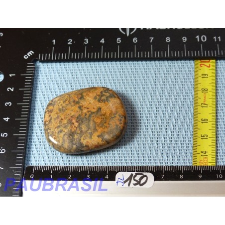 Jaspe leopard en pierre plate de 31gr