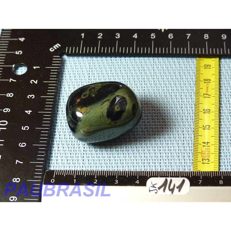 Jaspe Kambaba ou Crocodile galet poli 49g