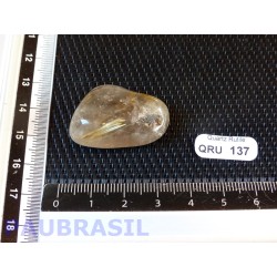 Quartz à inclusions de rutile du Minas Gerais Brésil 13gr