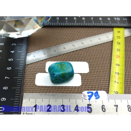 Pierre d'Eilat en pierre roulée Q Extra 9gr RARE
