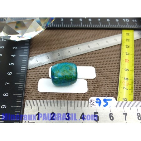 Pierre d'Eilat en pierre roulée Q Extra 9gr RARE