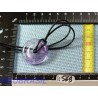 Pi Donut pendentif en Amethyste Q Extra Brésil 3cm
