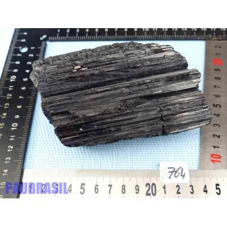 Tourmaline Noire Fibreuse Pierre Brute Bresil 1090g Q Extra