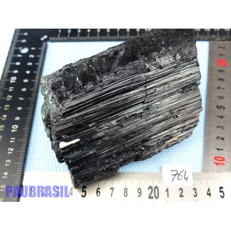 Tourmaline Noire Fibreuse Pierre Brute Bresil 1090g Q Extra
