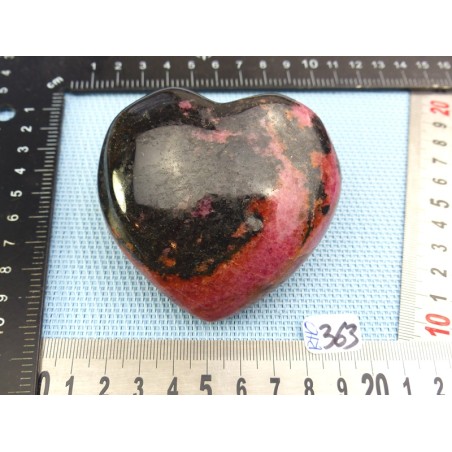 Coeur en Rhodonite 394gr50