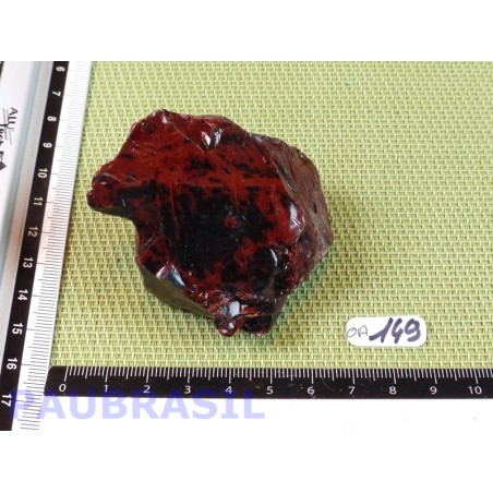 Obsidienne Acajou Mahagony 106gr en pierre brute
