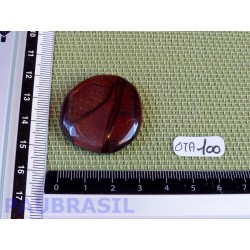 Oeil de Boeuf - Oeil de Taureau pierre plate de 14g