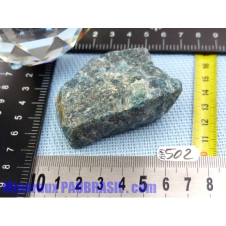 Apatite Bleue en pierre brute du Brésil 117g