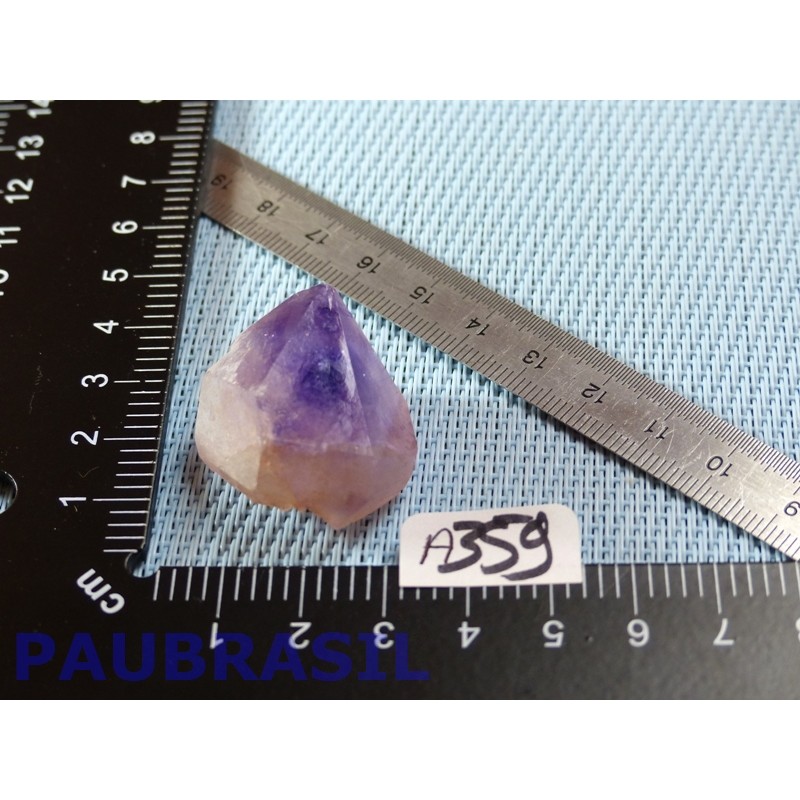 Pointe Améthyste brute du Maroc de 19gr rare Q Extra