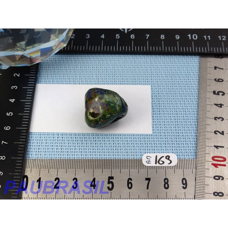 Azurite Malachite en Pierre semi roulée 23gr