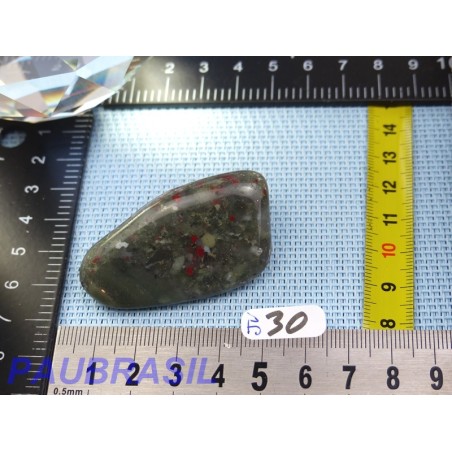 Jaspe volcanique pierre roulée de 33g