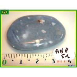 Angelite anhydrite en Pierre Plate 17g