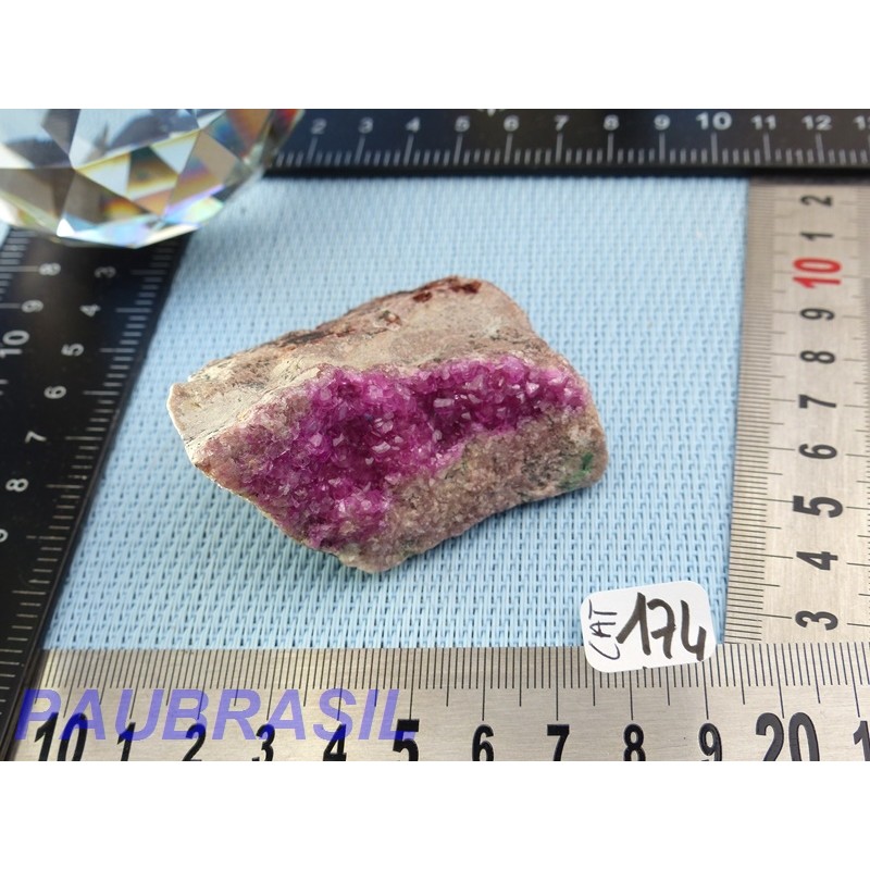 Cobaltocalcite en Pierre Brute Q Extra 93g