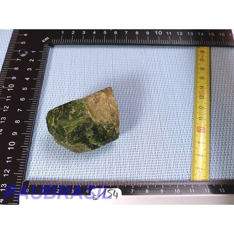 Diopside - Chrome diopside en pierre brute de 102gr