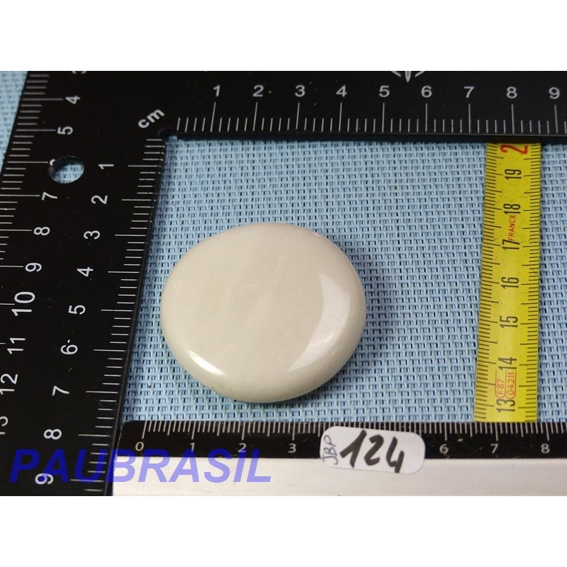 Jade blanc pierre plate 35g