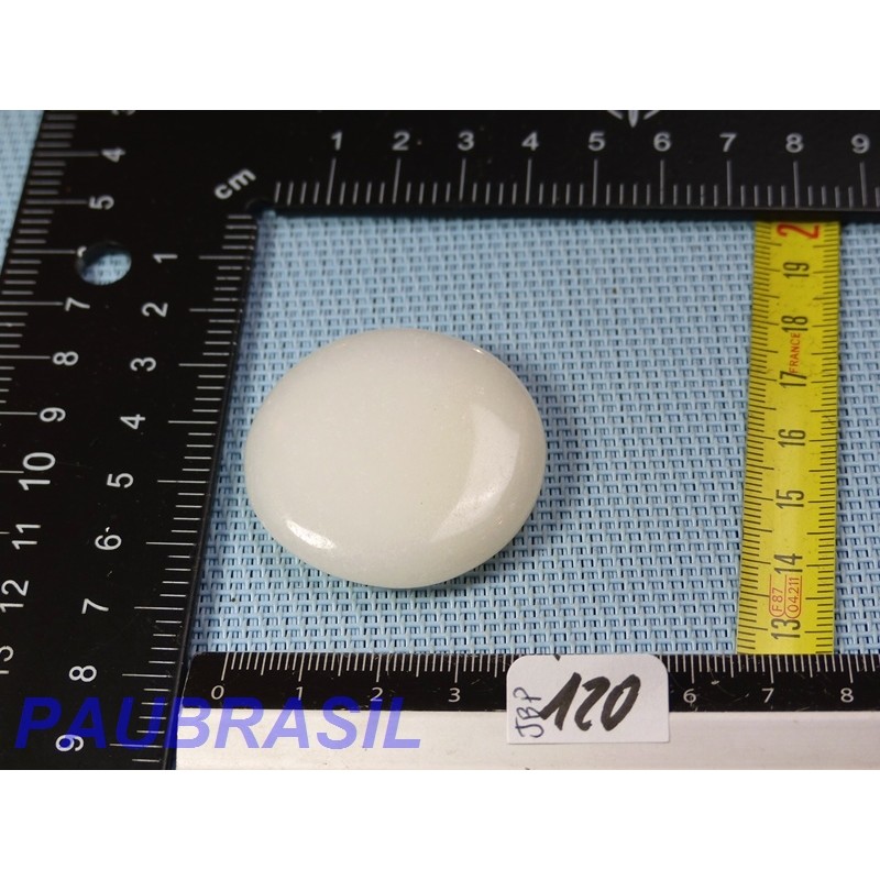 Jade blanc pierre plate 27g
