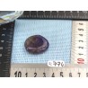 Améthyste Foncée Pierre Plate Q Extra 12g