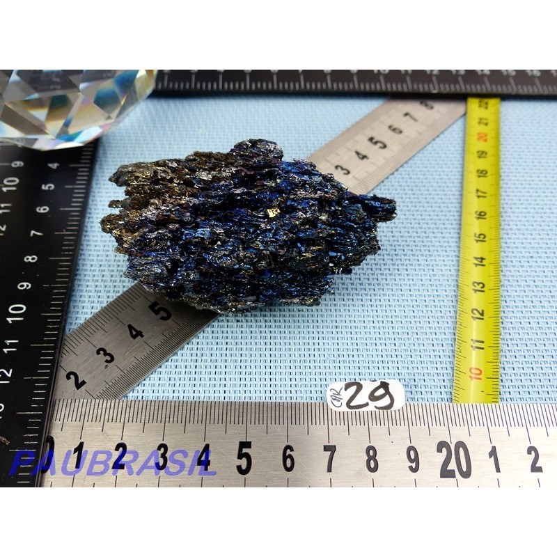 Carborandite irisée pierre brute de 90g