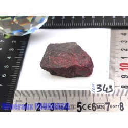 Cinabre - Cinnabre - Cinnabarite brute 34g