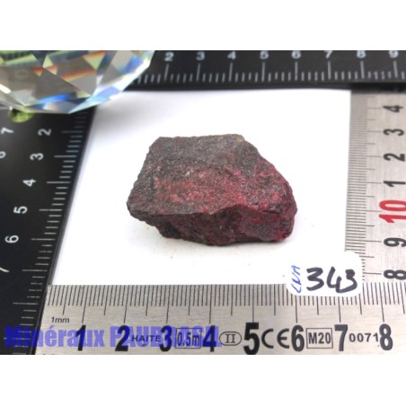 Cinabre - Cinnabre - Cinnabarite brute 34g