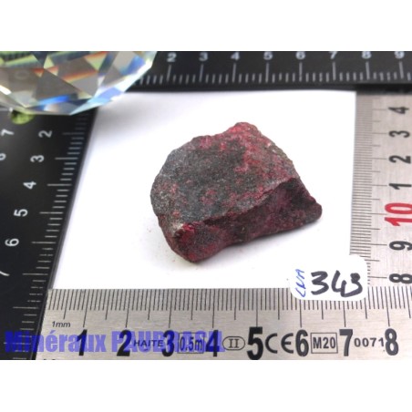 Cinabre - Cinnabre - Cinnabarite brute 34g