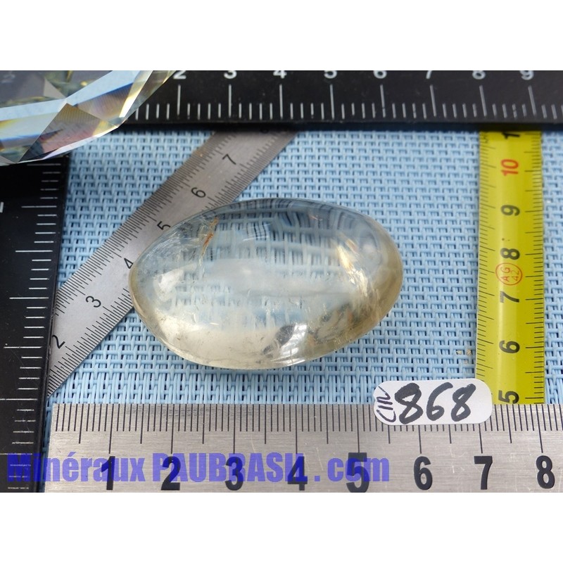 Citrine naturelle pierre roulée de 41gr Q Extra