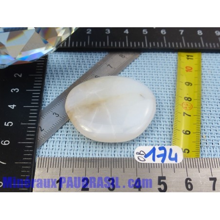 Opale Blanche Commune d'Australie de 16gr en pierre plate