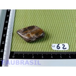 Silex noir - pierre à feu en pierre roulée de 8g