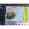 Pyrite cristallisée Q Extra pierre brute Pérou 36gr