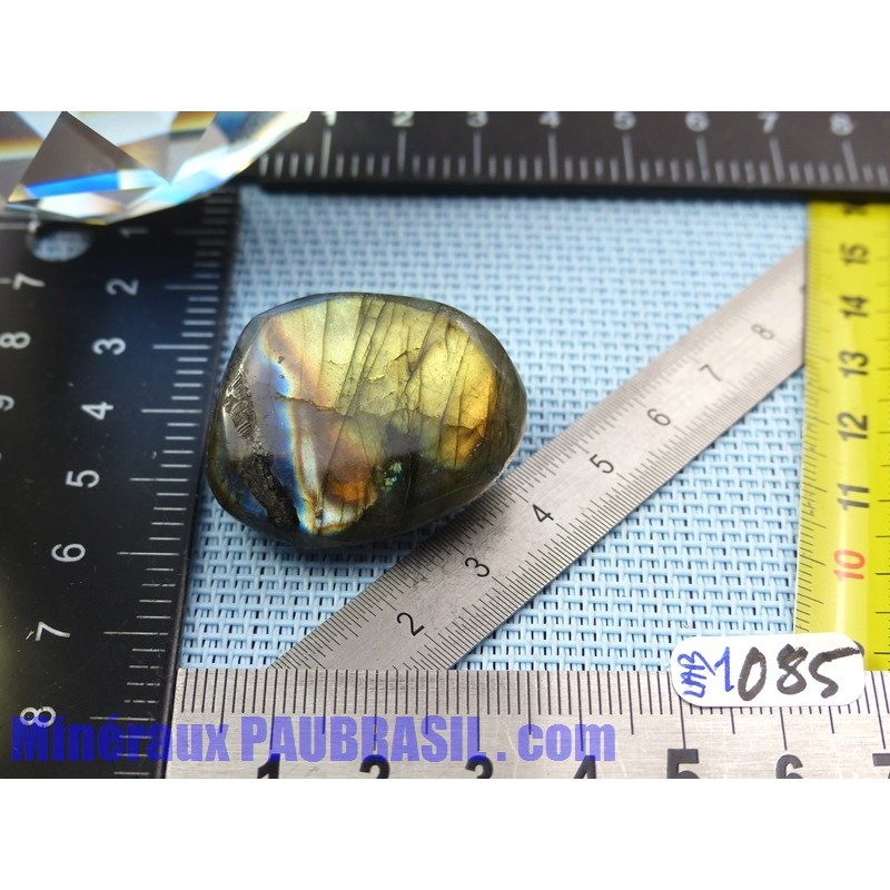 Labradorite mini galet plat 20g Q EXTRA