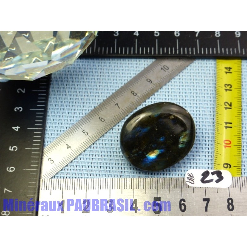 Labradorite mini galet plat 17g Q MOYENNE